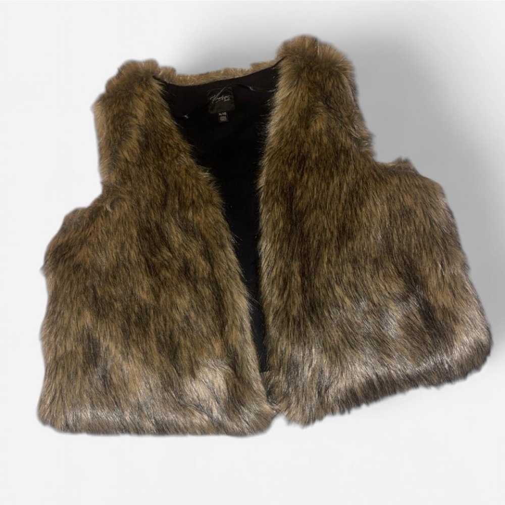 Thalia Sodi Faux Fur Vest